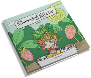 ausmalbuch blumentopf kinder