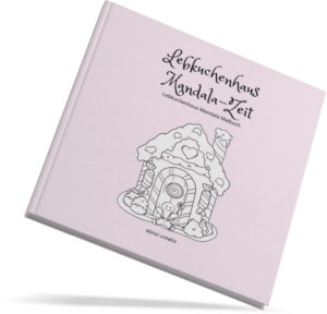 malvorlagenbuch lebkuchenhaus mandala-zeit