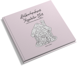 ausmalbuch lebkuchenhaus mandala-zeit