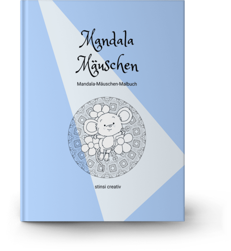 mandala maeuschen ausmalbilderbuch