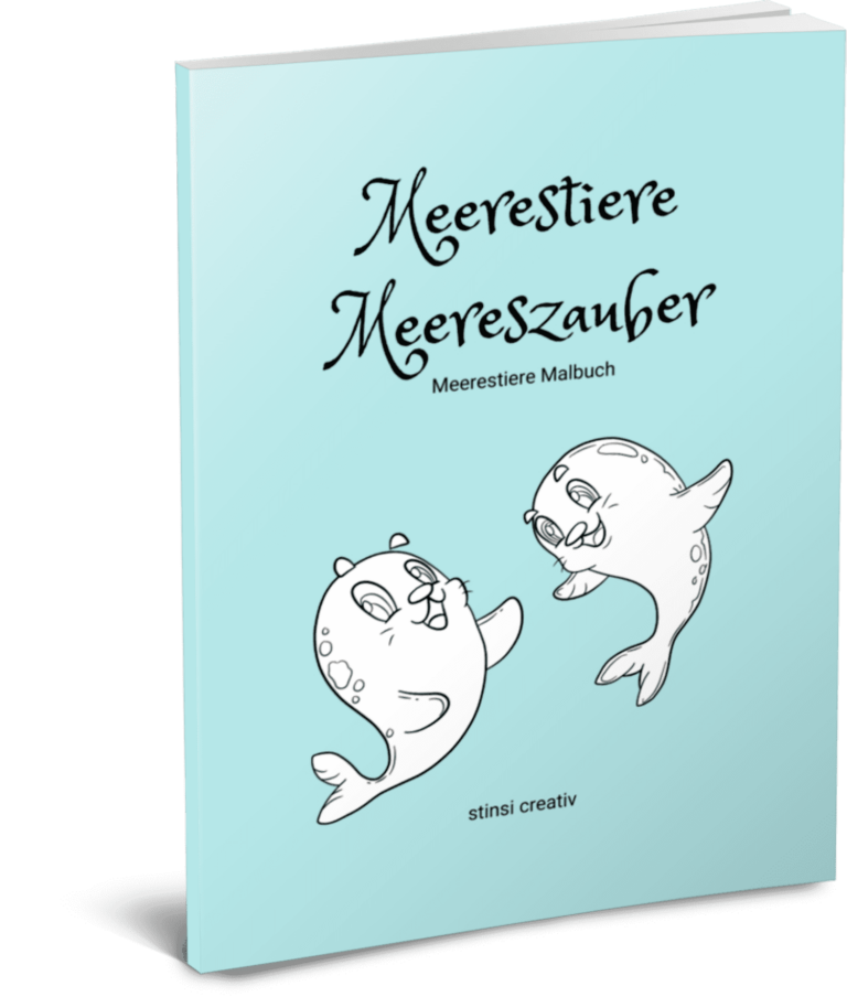 malbuch meerestiere meereszauber