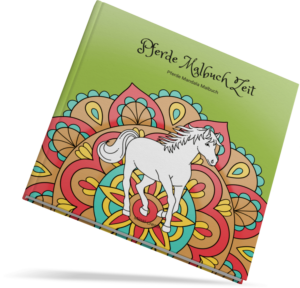 malvorlagenbuch pferde Mandalas