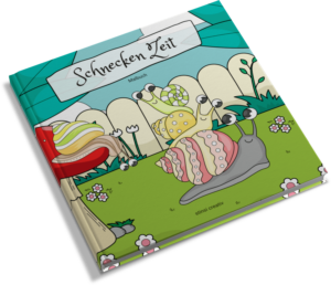 ausmalbuch schnecken zeit