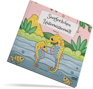 malvorlagen seepferdchen unterwasserwelt