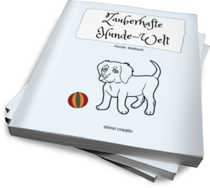 malvorlagen zauberhafte hunde-welt