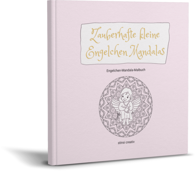 malbuch zauberhafte kleine engelchen mandalas