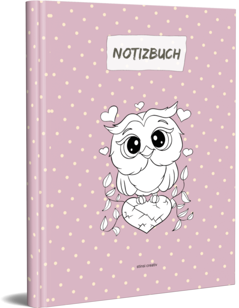 notizbuch eule hardcover