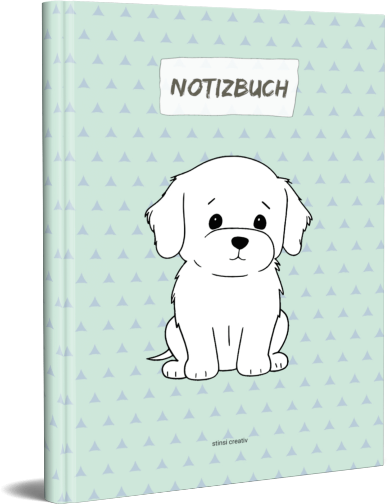 notizbuch hunde
