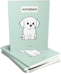 notizbuch hunde cover