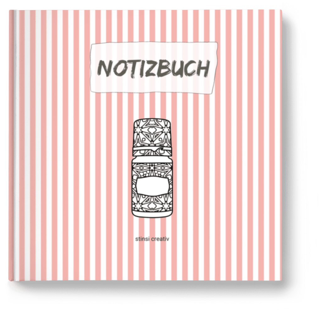 aroma flaeschchen notizbuch buchbild