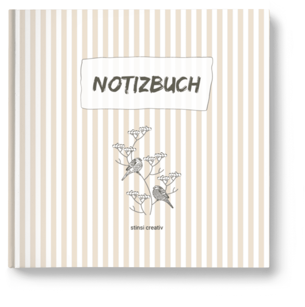 buchbild vogel notizbuch