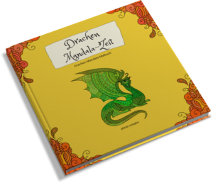 malbuch drachen mandala-zeit