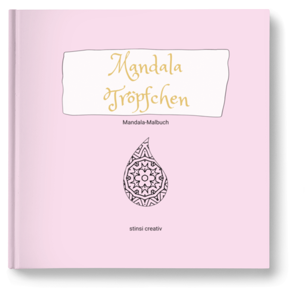 malbuch mandala tröpfchen