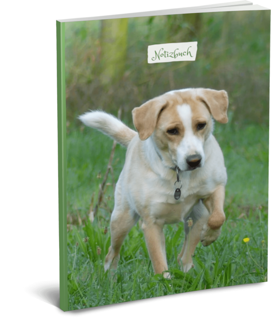 Hunde Notizbuch Cover