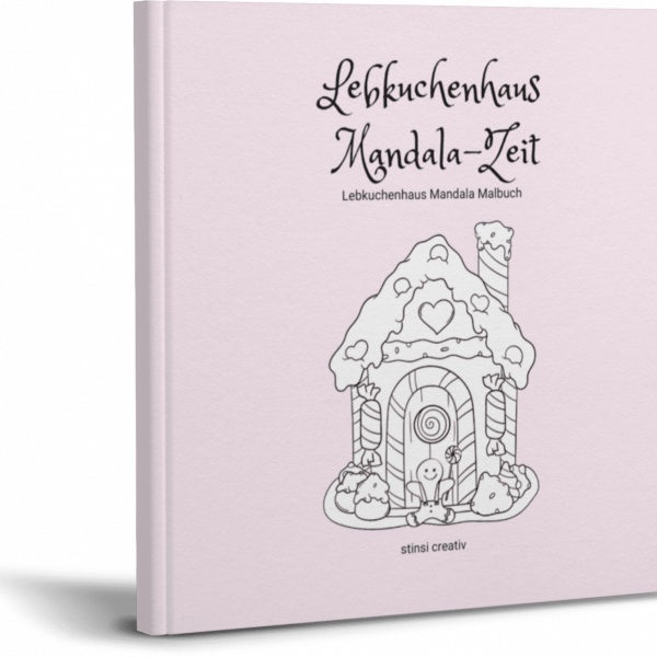 malbuch lebkuchenhaus mandala-zeit